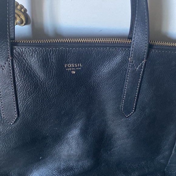 Black fossil handbag - Picture 2 of 5